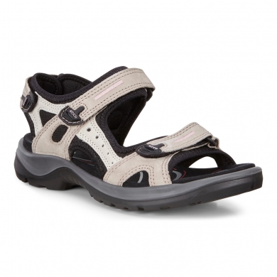 ECCO Sandal Yucatan Leather Atmosphere Grey Women